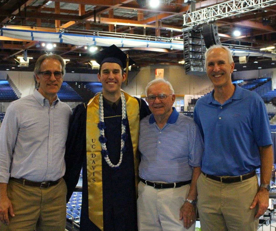 Ed’s grandson Trevor graduation from UC Davis 2015